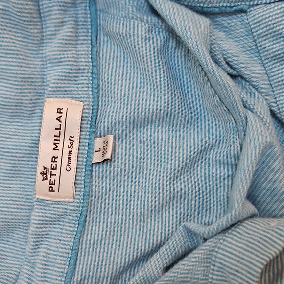 Men's Peter Millar‎ Ballad Performance Jersey Polo Golf - Picture 5 of 5